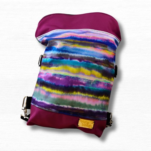 Bolso Mochila Franjas