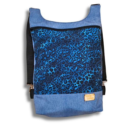 Mochila Print Azul